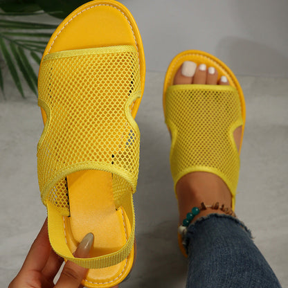 🌞🌊Flache, atmungsaktive Netzsandalen für den Strand👡