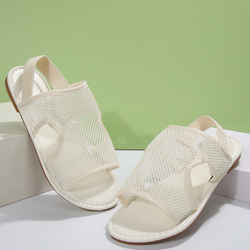 🌞🌊Flache, atmungsaktive Netzsandalen für den Strand👡