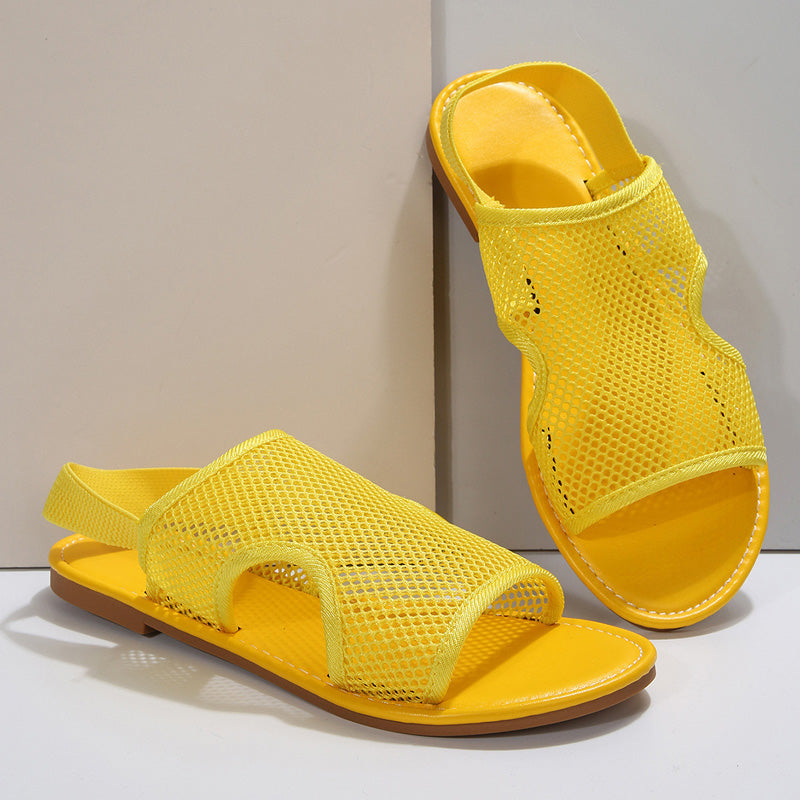🌞🌊Flache, atmungsaktive Netzsandalen für den Strand👡
