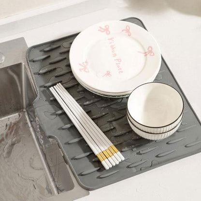 🔥Mehr Kaufen Mehr Sparen🔥👨‍🍳Multifunktionale faltbare Drainagematte aus Silikon