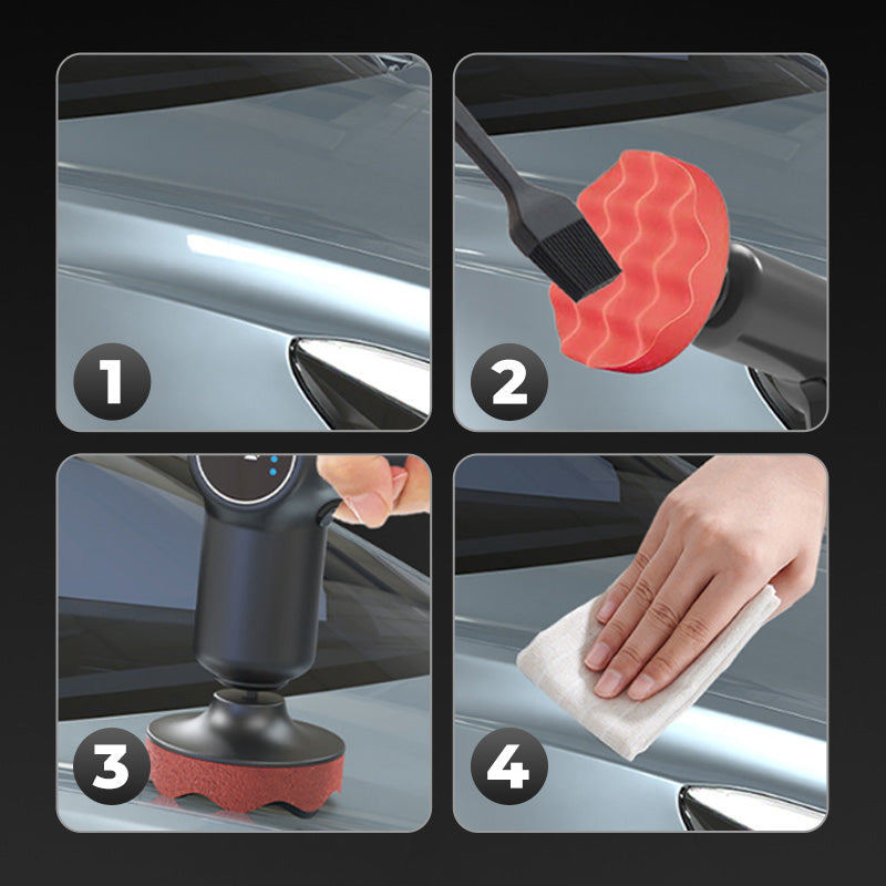 🔥Wiederaufladbarer kabelloser Auto-Politierer