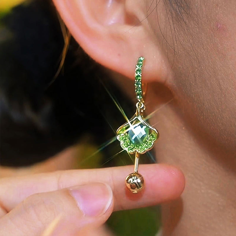 ⏳Zeitlich begrenztes Angebot💎Zarte Ginkgo-Blatt-Ohrringe für Frauen