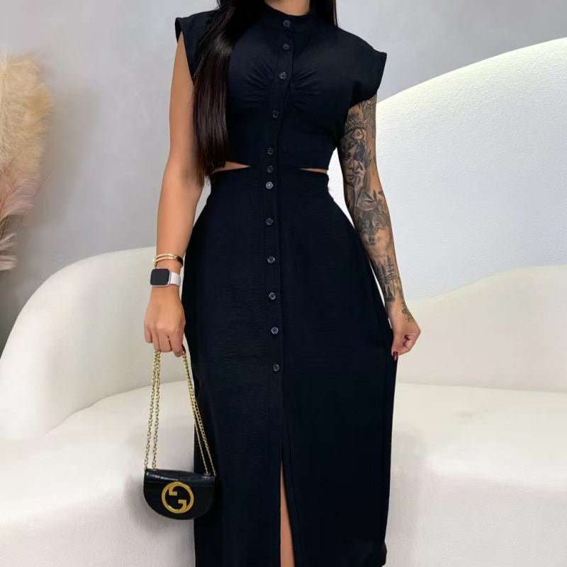 ⏳Zeitlich begrenztes Special⏰🌼Elegantes Kleid mit geteilten Ärmeln für Damen