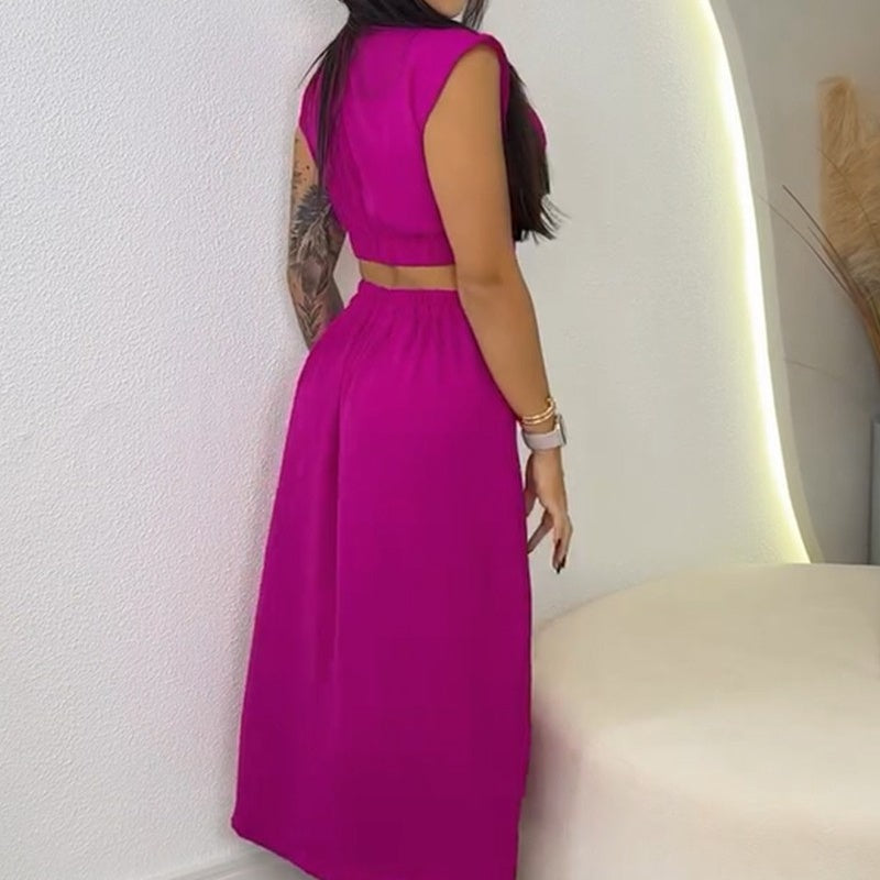 ⏳Zeitlich begrenztes Special⏰🌼Elegantes Kleid mit geteilten Ärmeln für Damen