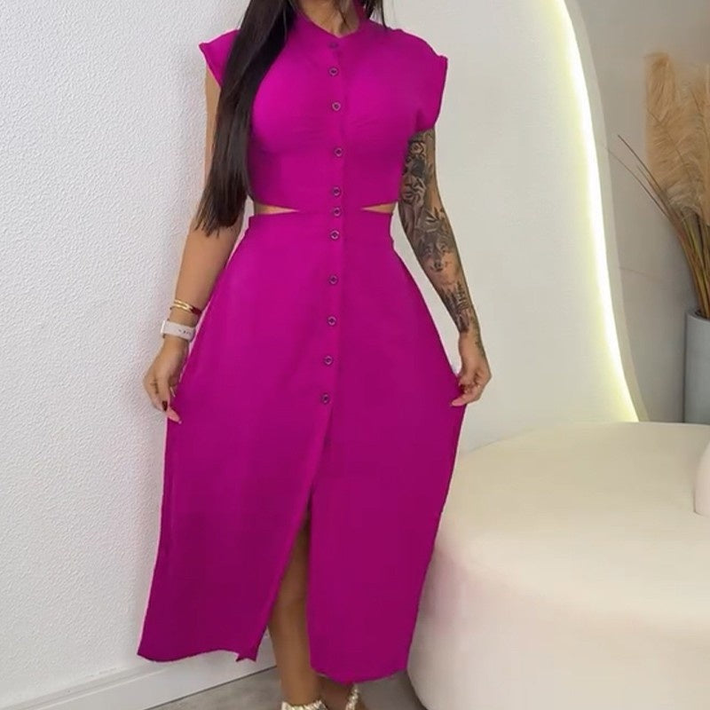 ⏳Zeitlich begrenztes Special⏰🌼Elegantes Kleid mit geteilten Ärmeln für Damen