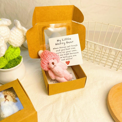 🎁Letzter Tag Sonderpreis-50% Rabatt🔥🐻Handgefertigter Mini-Plüsch-Teddybär in einer Box