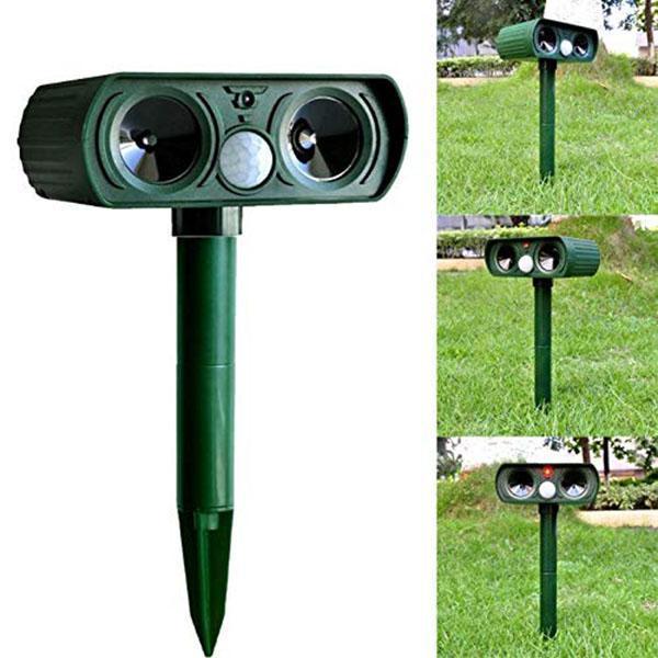 ⏳Time-limited Special⏰Outdoor Solar Powered Ultrasonic Animal Repeller🔊