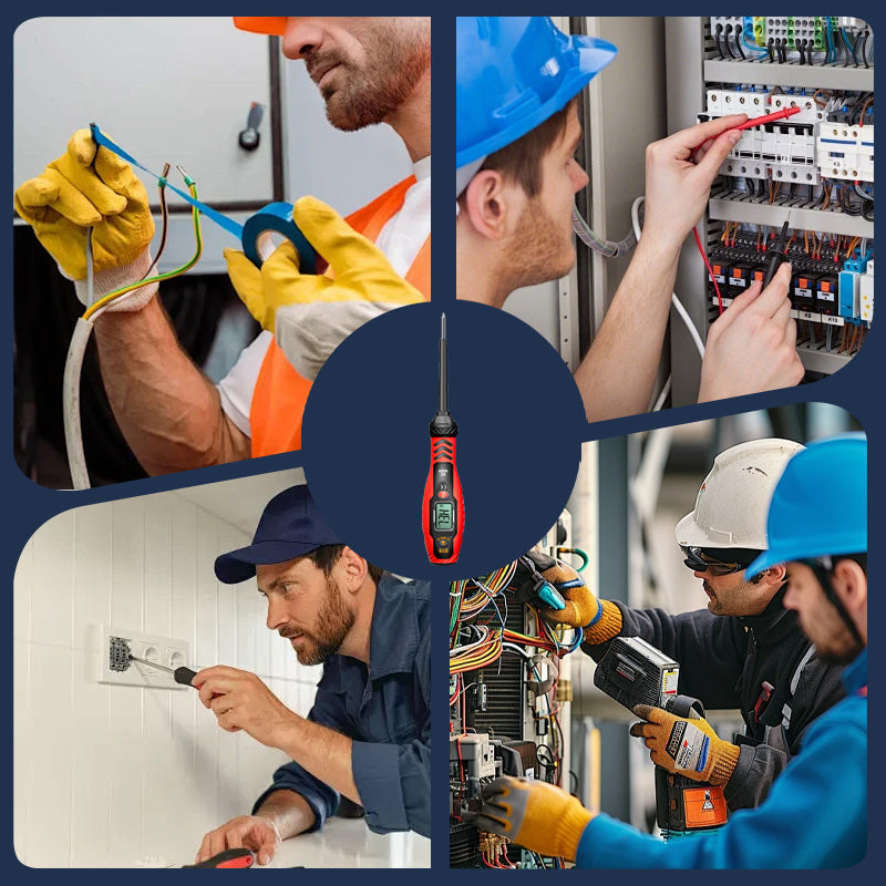 ✍️⚡Intelligenter berührungsloser Spannungsprüfer - sicheres und effizientes Werkzeug für Elektriker💡