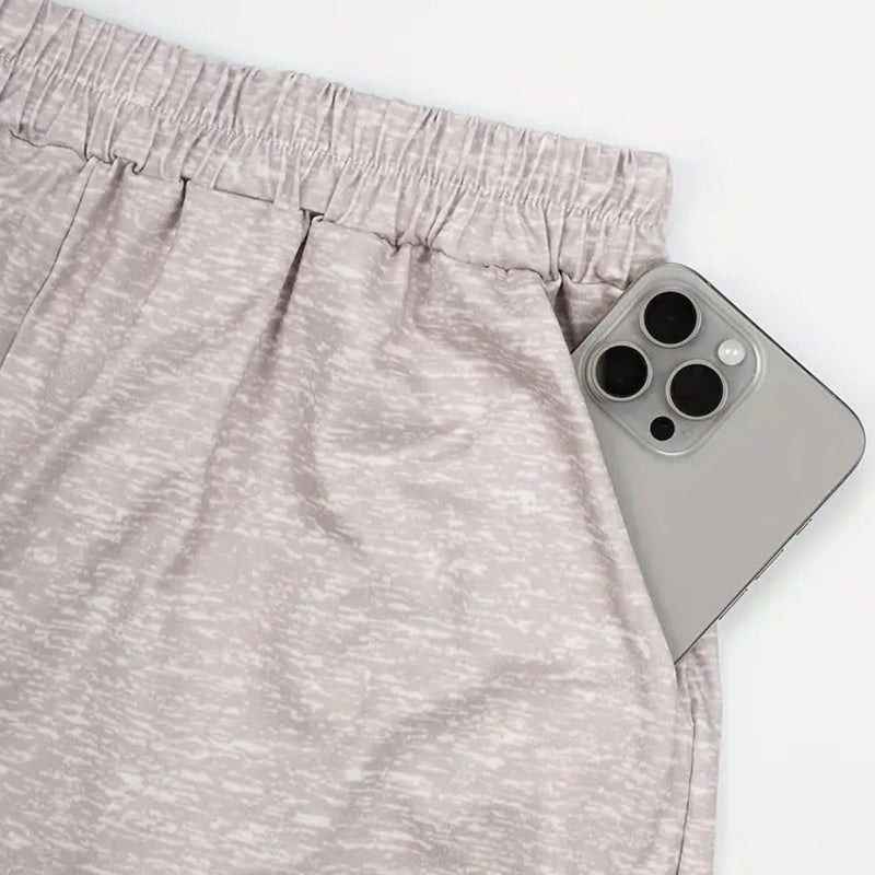 ⏰Zeitlich begrenzter Rabatt🌴Bedrucktes 2-teiliges Set mit V-Ausschnitt und Ärmeln