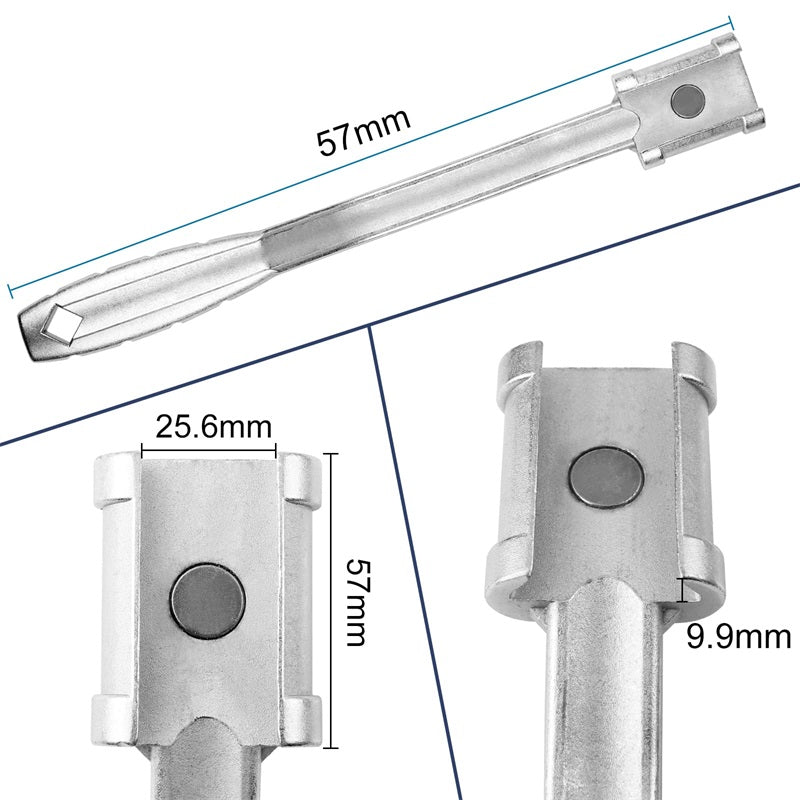 Verlängerung und Adapter für Schraubenschlüssel