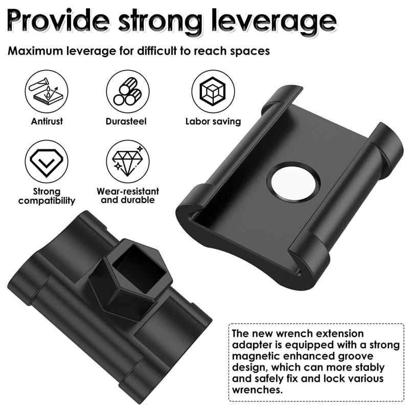 Verlängerung und Adapter für Schraubenschlüssel