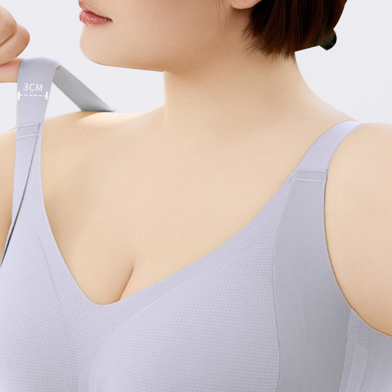 🔥50% RABATT! Damen ungenähtes, unterstützendes Wireless-BH in Plus-Size
