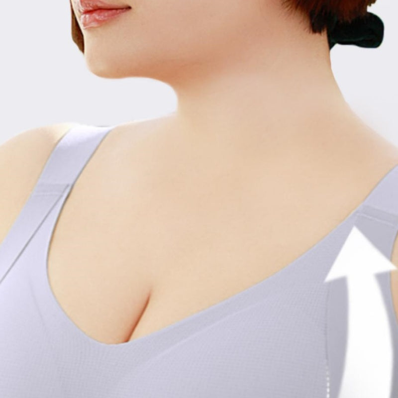 🔥50% RABATT! Damen ungenähtes, unterstützendes Wireless-BH in Plus-Size