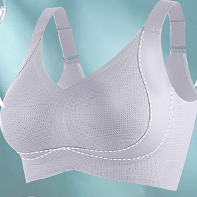 🔥50% RABATT! Damen ungenähtes, unterstützendes Wireless-BH in Plus-Size