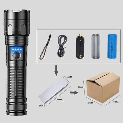 ⚡55% Rabatt🔦Handliche Multifunktions-Außen-Taschenlampe mit Zoom