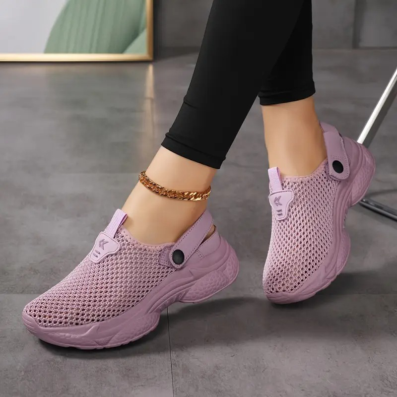 👟✨EVA-Sohlen federn jeden Schritt ab-Atmungsaktive, rutschfeste und lässige orthopädische Damen-Sneaker🚶‍♀️🏞️