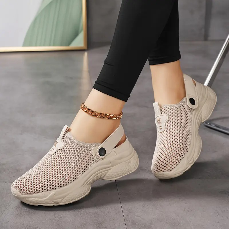 👟✨EVA-Sohlen federn jeden Schritt ab-Atmungsaktive, rutschfeste und lässige orthopädische Damen-Sneaker🚶‍♀️🏞️