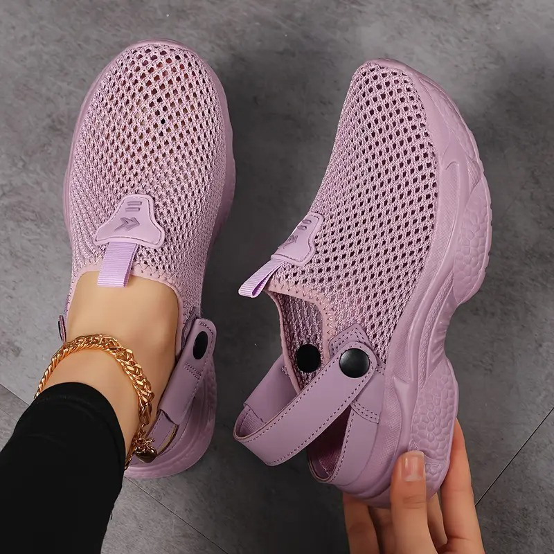 👟✨EVA-Sohlen federn jeden Schritt ab-Atmungsaktive, rutschfeste und lässige orthopädische Damen-Sneaker🚶‍♀️🏞️