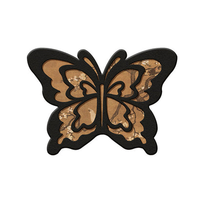 ✨Retro Butterfly Kieselgurmatte - 🏠schnell trocknend und rutschfest
