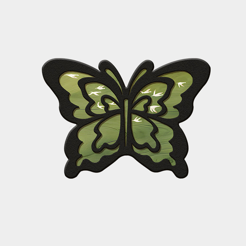 ✨Retro Butterfly Kieselgurmatte - 🏠schnell trocknend und rutschfest