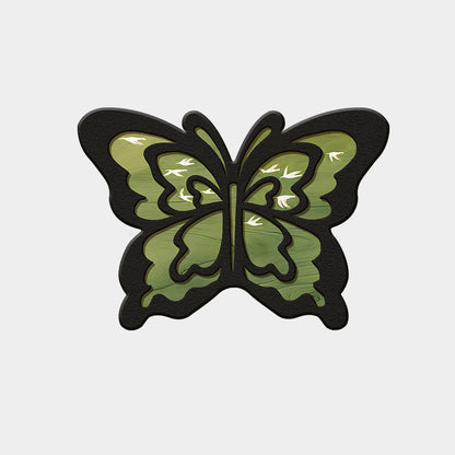 ✨Retro Butterfly Kieselgurmatte - 🏠schnell trocknend und rutschfest
