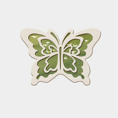 ✨Retro Butterfly Kieselgurmatte - 🏠schnell trocknend und rutschfest