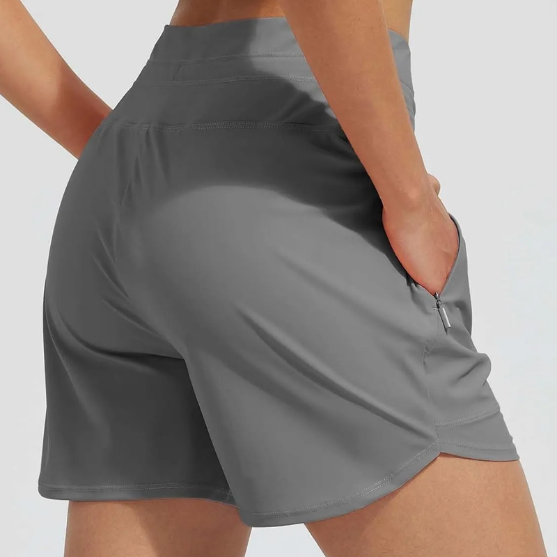 ⏰Zeitlich begrenzter Rabatt☀️Schnell trocknende Badeshorts mit hoher Taille für Frauen💯