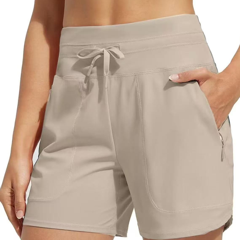 ⏰Zeitlich begrenzter Rabatt☀️Schnell trocknende Badeshorts mit hoher Taille für Frauen💯