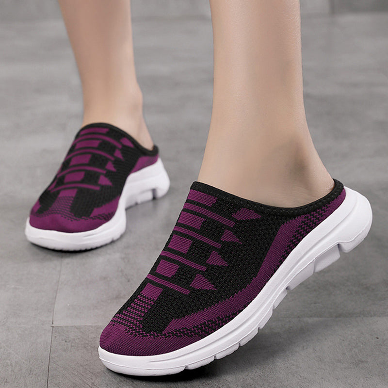 ✨2025 Neues Design✨🥿Bequeme und atmungsaktive Hausschuhe mit geschlossener Zehenpartie