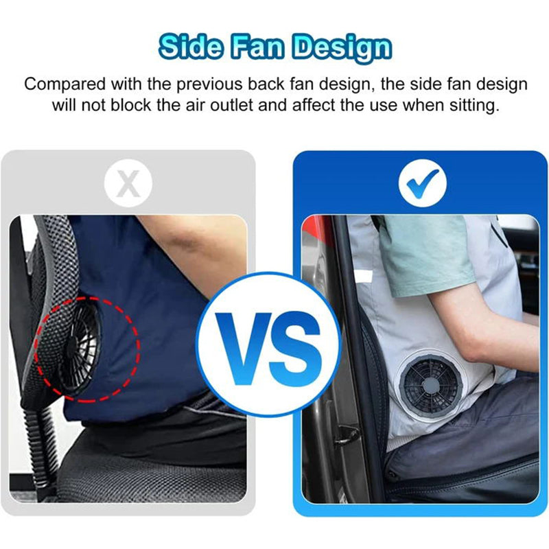 ❄️Essential summer air conditioning clothing, USB charging, strong cooling, for your summer travel!