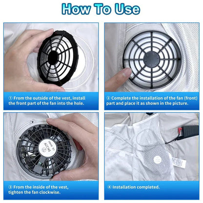 ❄️Essential summer air conditioning clothing, USB charging, strong cooling, for your summer travel!