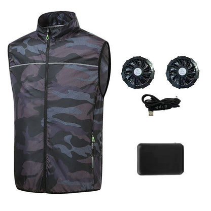 ❄️Essential summer air conditioning clothing, USB charging, strong cooling, for your summer travel!