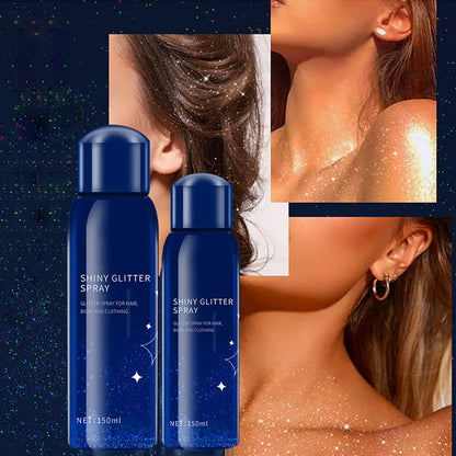 ✨Kaufe eins und bekomme eins gratis!Lang anhaltendes, glänzendes Glitzerspray für den Körper