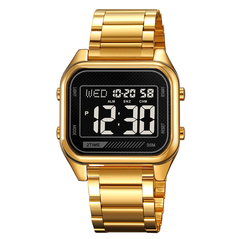 Wasserdichte Multifunktions-Digitaluhr für Herren