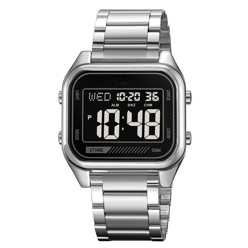 Wasserdichte Multifunktions-Digitaluhr für Herren