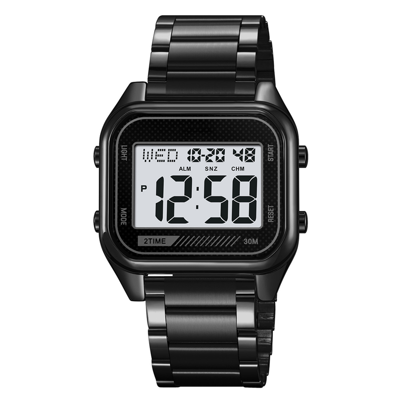 Wasserdichte Multifunktions-Digitaluhr für Herren