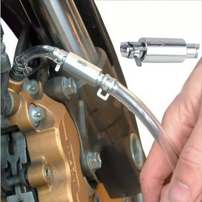 🏆Gutes Werkzeug für den Hausgebrauch💥Bremsschlauch - Praktische Entwässerungshilfe mit Rückschlagventil für Auto- und Motorradkupplungen