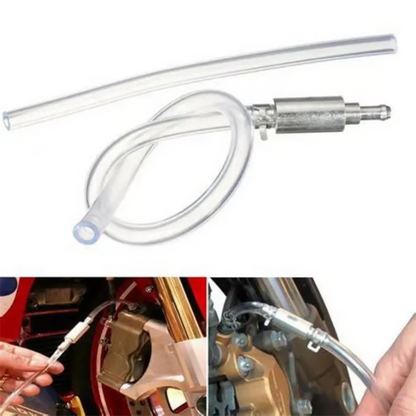 🏆Gutes Werkzeug für den Hausgebrauch💥Bremsschlauch - Praktische Entwässerungshilfe mit Rückschlagventil für Auto- und Motorradkupplungen