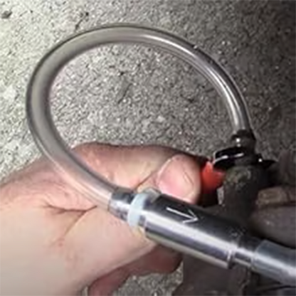 🏆Gutes Werkzeug für den Hausgebrauch💥Bremsschlauch - Praktische Entwässerungshilfe mit Rückschlagventil für Auto- und Motorradkupplungen