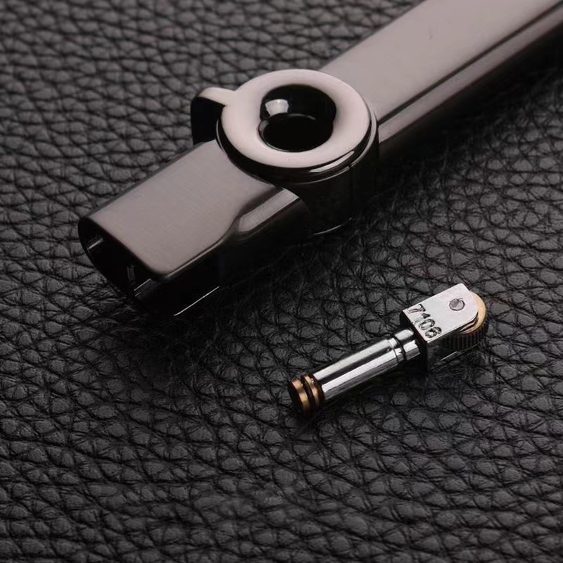 Compact Windproof Lighter with Adjustable Flame