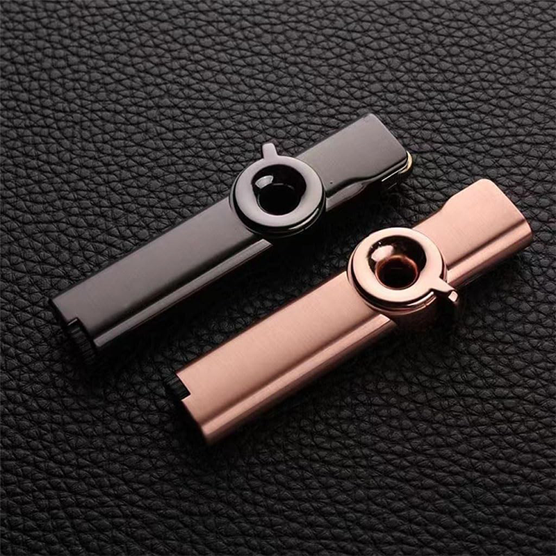 Compact Windproof Lighter with Adjustable Flame