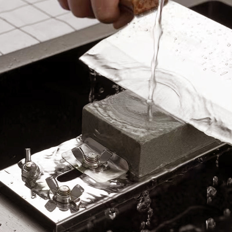 🔪 Professionelles Messerschärfer-Ständer-Set – Höhenverstellbar & extra stabil für präzises Schleifen