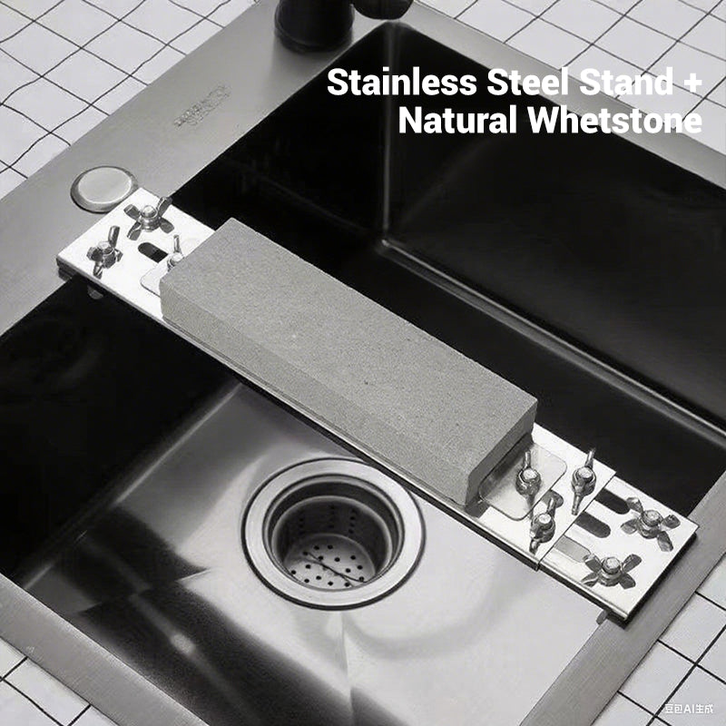 🔪 Professionelles Messerschärfer-Ständer-Set – Höhenverstellbar & extra stabil für präzises Schleifen