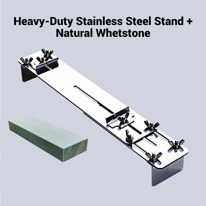 🔪 Professionelles Messerschärfer-Ständer-Set – Höhenverstellbar & extra stabil für präzises Schleifen