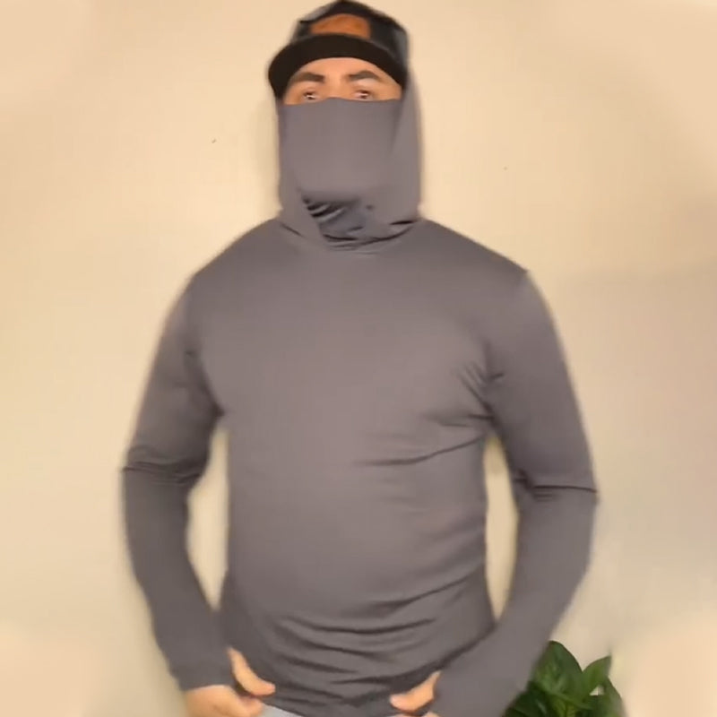 Leichter, schnelltrocknender UV-Schutz-Hoodie für Herren