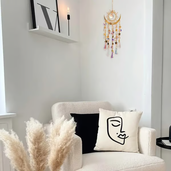 ✨Kristall-Sonnenfänger, Innen- und Außendekoration für Fenster, Schlafzimmer, Innenhof, Garten ☪️