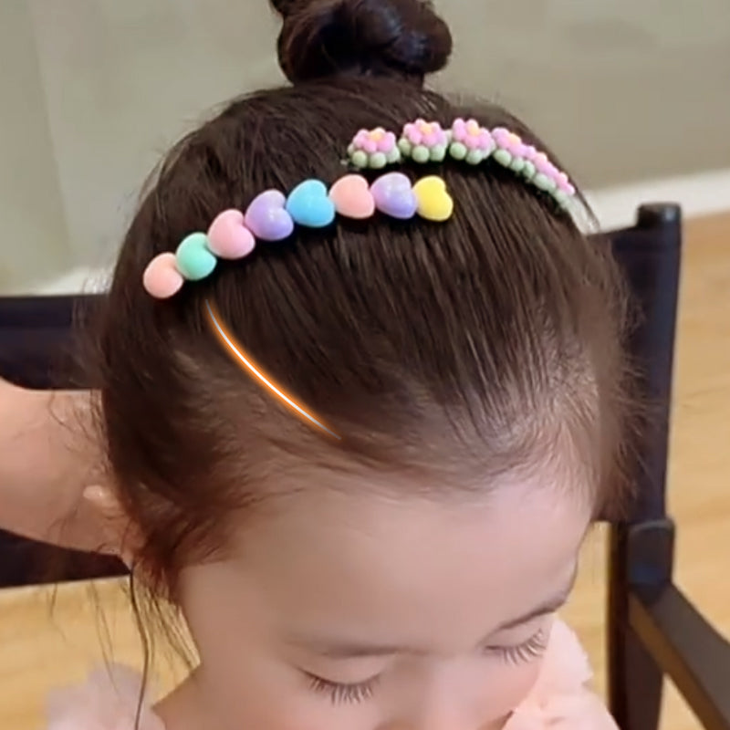 🎁Niedliche Cartoon Haar Zähmung Clip für junge Mädchen