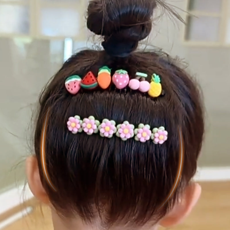 🎁Niedliche Cartoon Haar Zähmung Clip für junge Mädchen