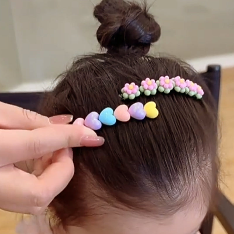 🎁Niedliche Cartoon Haar Zähmung Clip für junge Mädchen