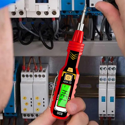 📢Zeitbegrenzter 63% Rabatt✨Berührungsloser Spannungsprüfer mit LCD-Anzeige🏆